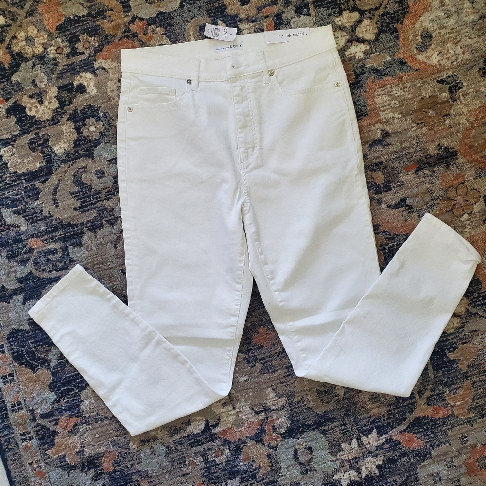 White Denim Jeans